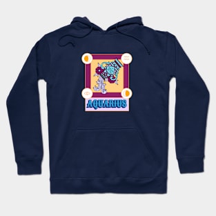 Aquarius Horoscope Zodiac Sign Hoodie